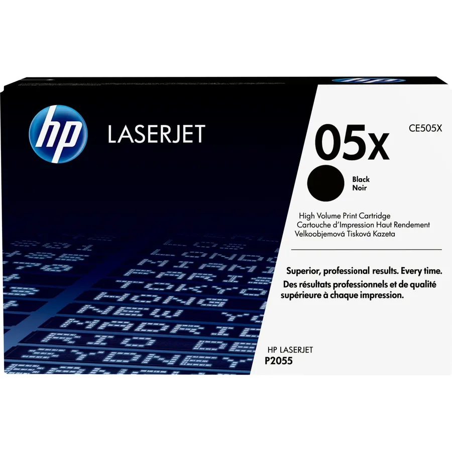 Toner kartric HP 05X yüksək tutumlu Black LaserJet (CE505X)