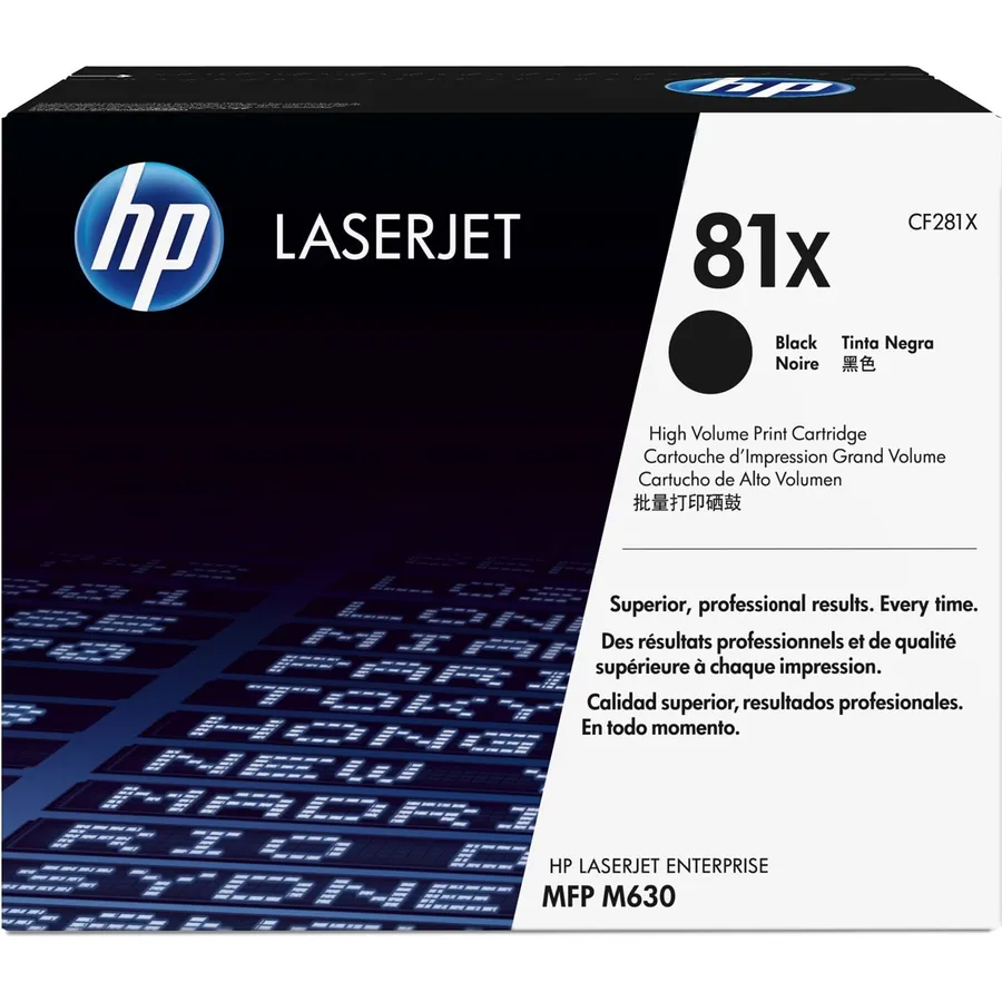 Toner kartric HP 81X yüksək tutumlu Black LaserJet (CF281X)