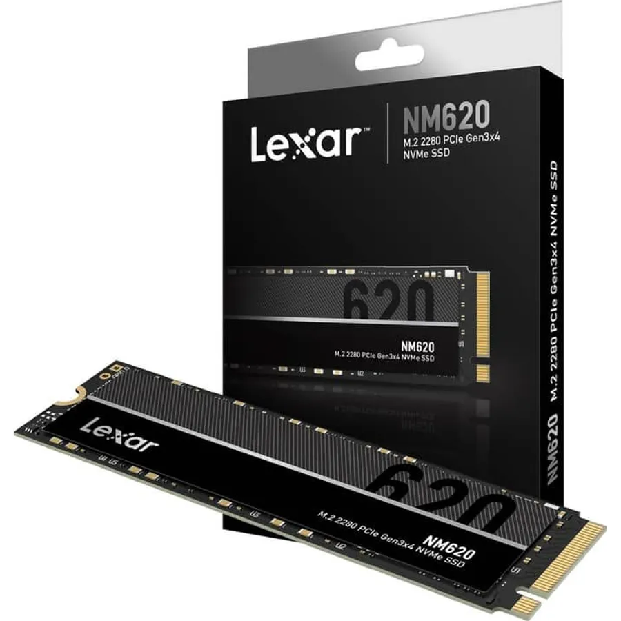 SSD Lexar NM620 512GB M.2 2280 PCIe Gen 3x4 NVMe (LNM620X512G-RNNNG)