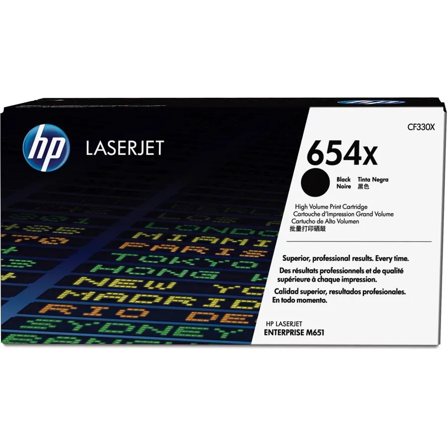 Toner kartric HP 654X yüksək tutumlu Black LaserJet (CF330X)