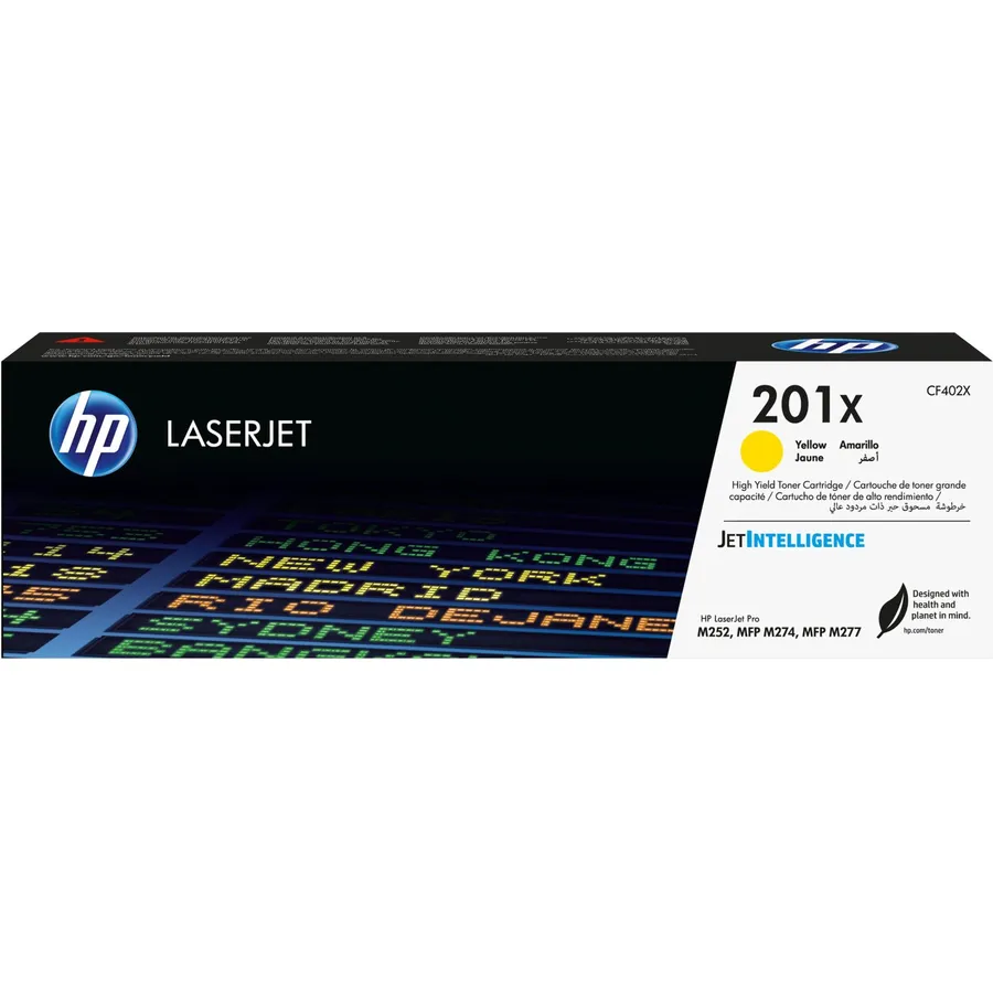 Toner kartric HP 201X yüksək tutumlu Yellow LaserJet (CF402X)