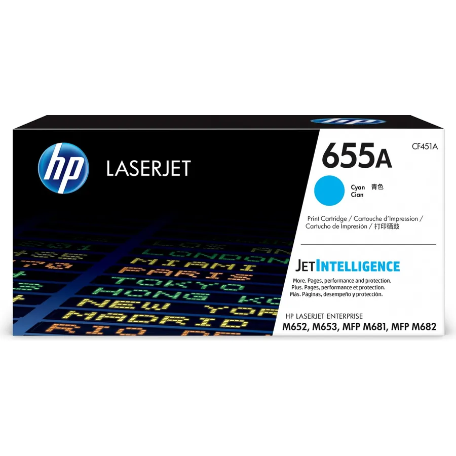 Toner kartric HP 655A Cyan LaserJet (CF451A)