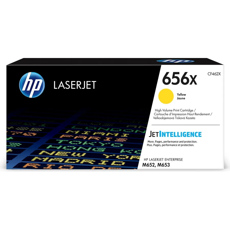 Toner kartric HP 656X yüksək tutumlu Yellow LaserJet (CF462X)