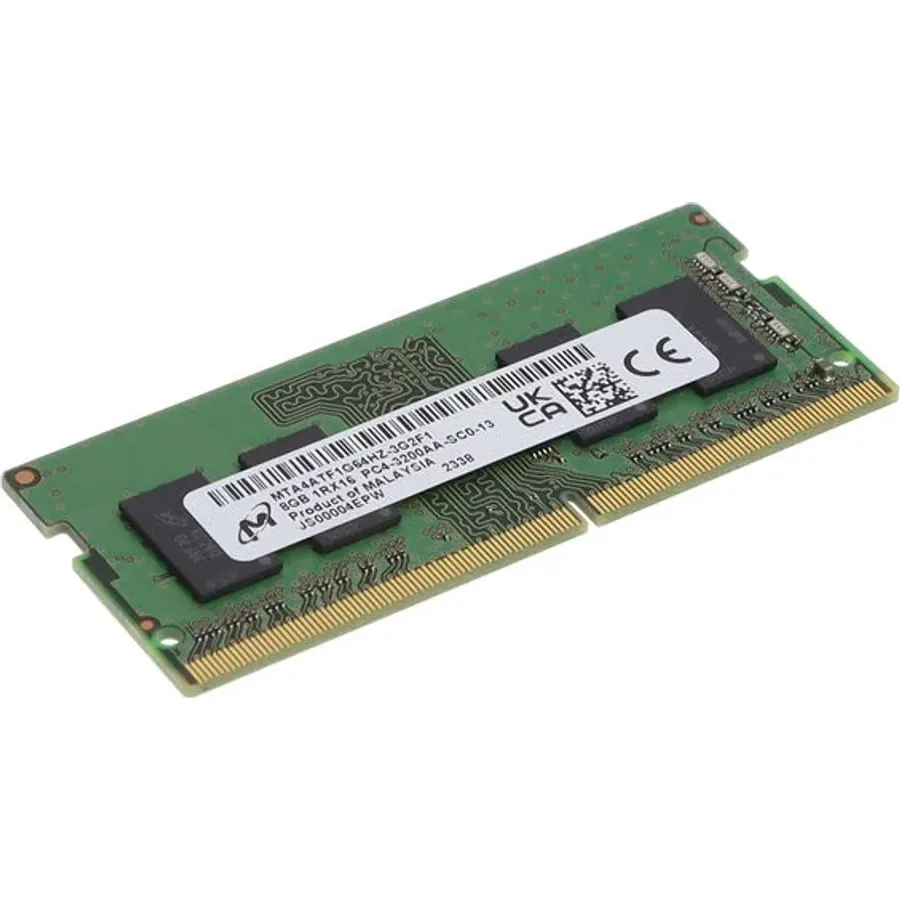Operativ yaddaş (RAM) Micron 8GB 1Rx16 PC4-3200AA-SC0-13 (MTA4ATF1G64HZ-3G2F1)