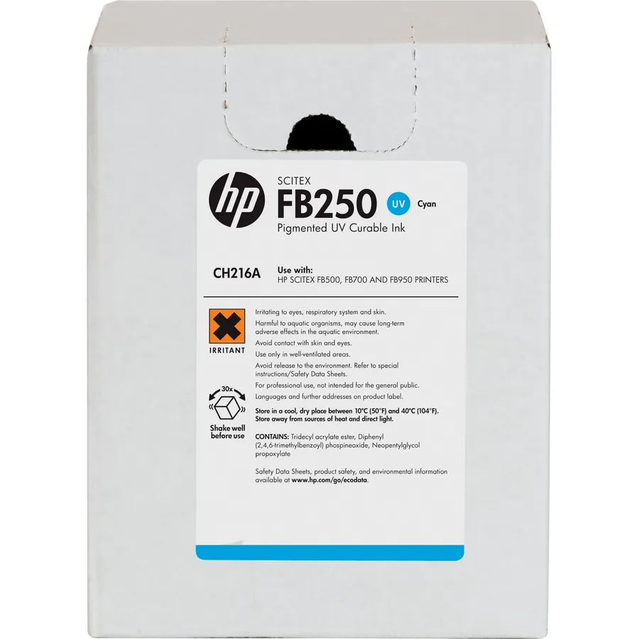 Mürəkkəb kartric HP FB250 3 l Cyan Scitex (CH216A)