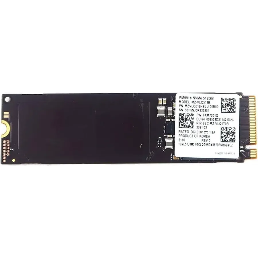 SSD Samsung 512GB M.2 2280 80mm PM991a NVMe PCIe Gen 4 x4 TLC (MZ-VLQ512B)