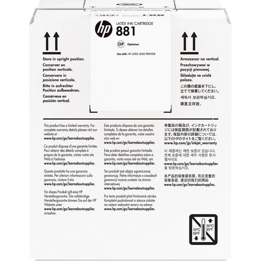 Mürəkkəb kartric HP 881 5 l Latex Optimizer (CR337A)