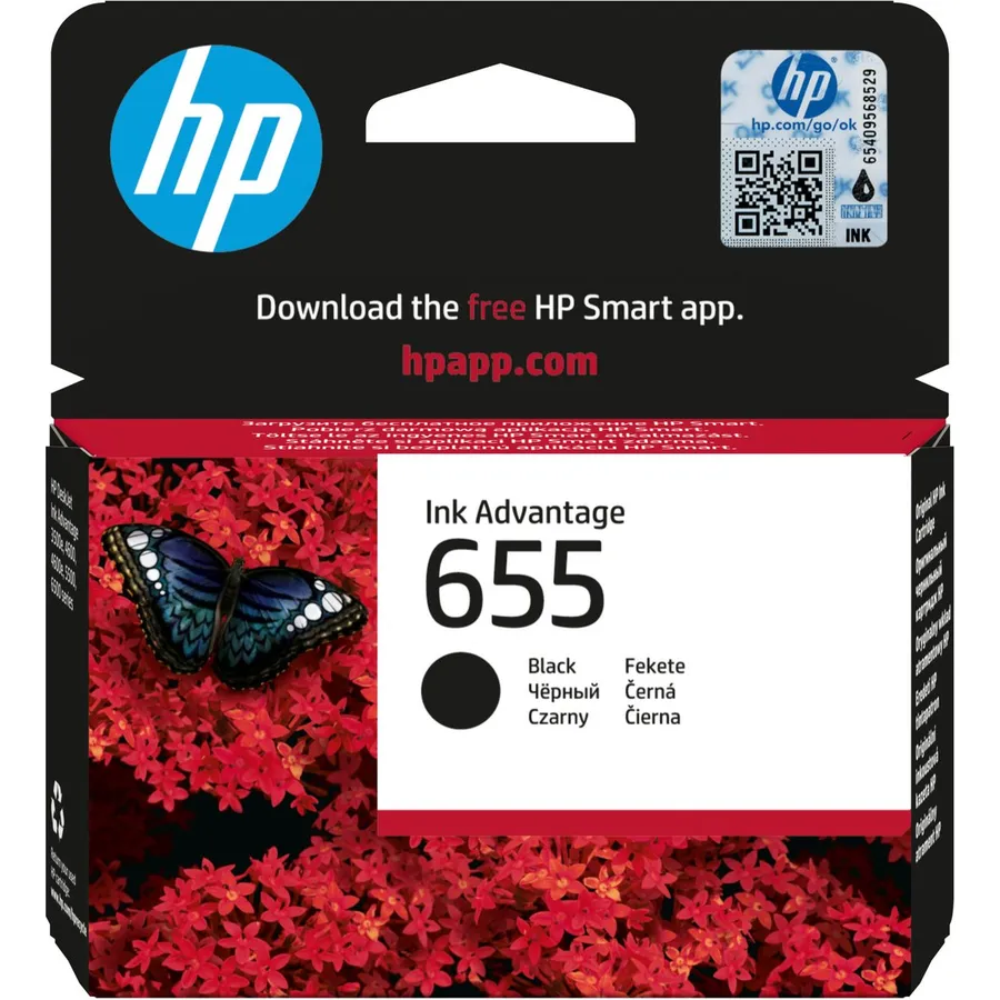 Mürəkkəb kartric HP 655 Black Advantage (CZ109AE)