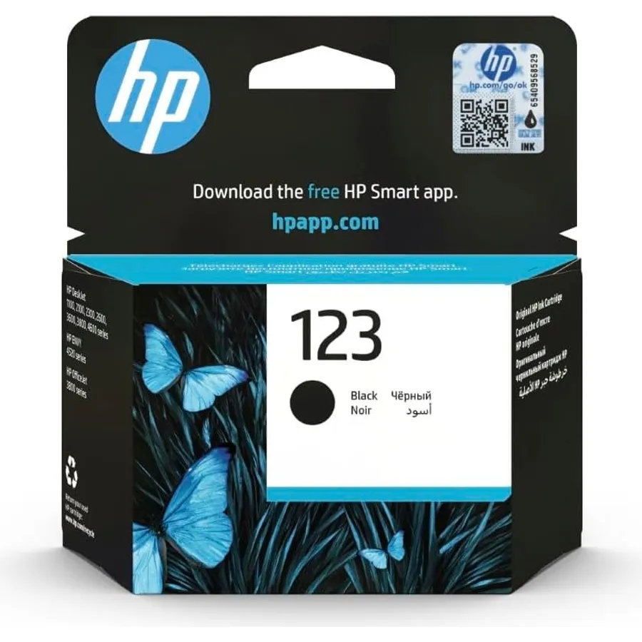 Mürəkkəb kartric HP 123 Black (F6V17AE)