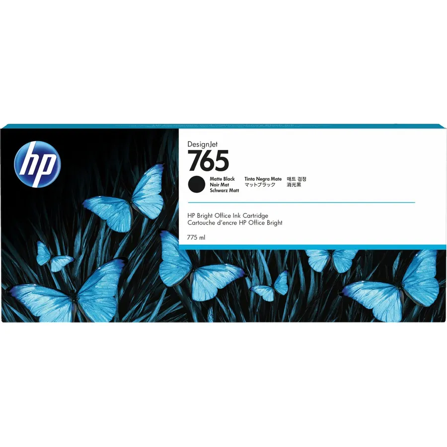 Mürəkkəb kartric HP 765 775 ml Matte Black DesignJet (F9J55A)