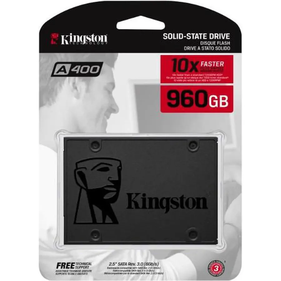 SSD Kingston A400 960GB 2.5" SATA3 (SA400S37/960G)