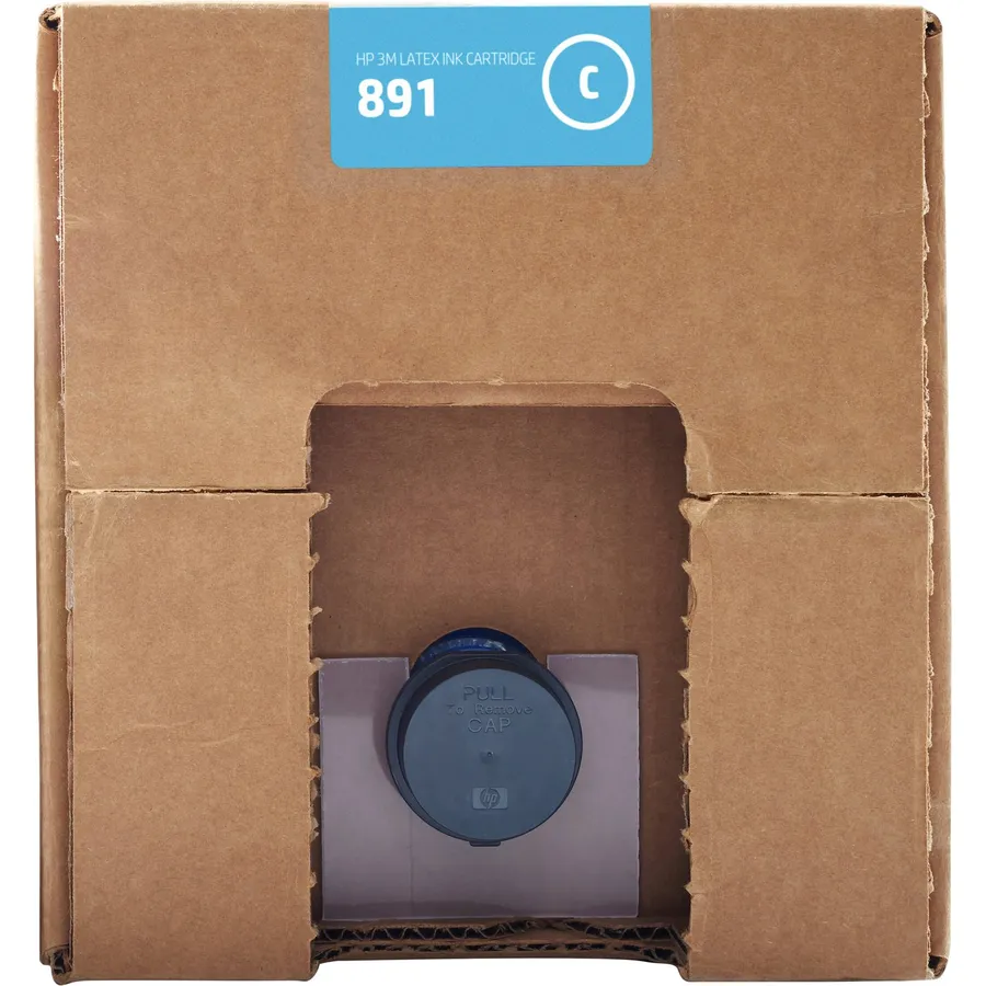 Mürəkkəb kartric HP 3M 891 10 l Cyan Latex (G0Y72A)