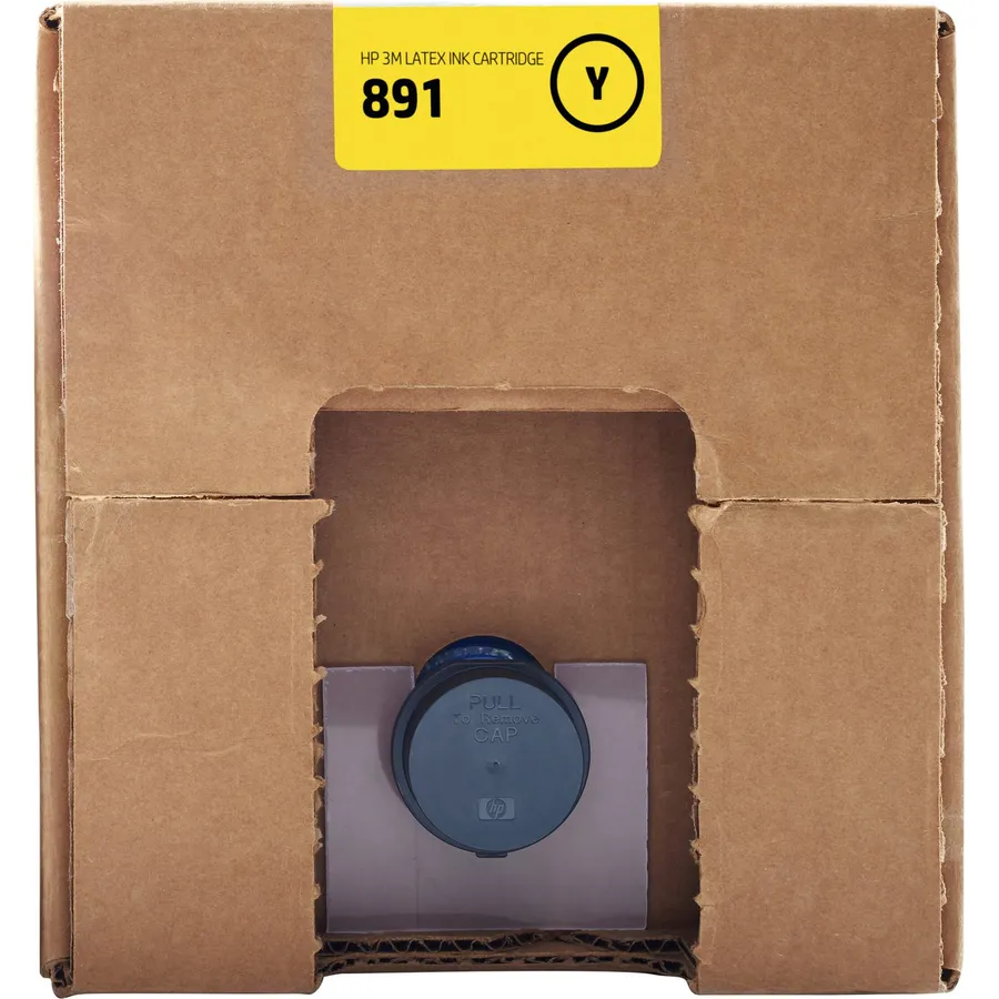 Mürəkkəb kartric HP 3M 891 10 l Yellow Latex (G0Y74A)