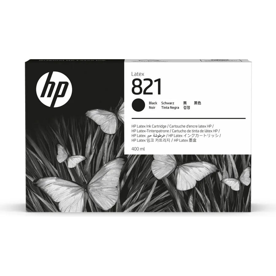 Mürəkkəb kartric HP 821 400 ml Black Latex (G0Y89A)