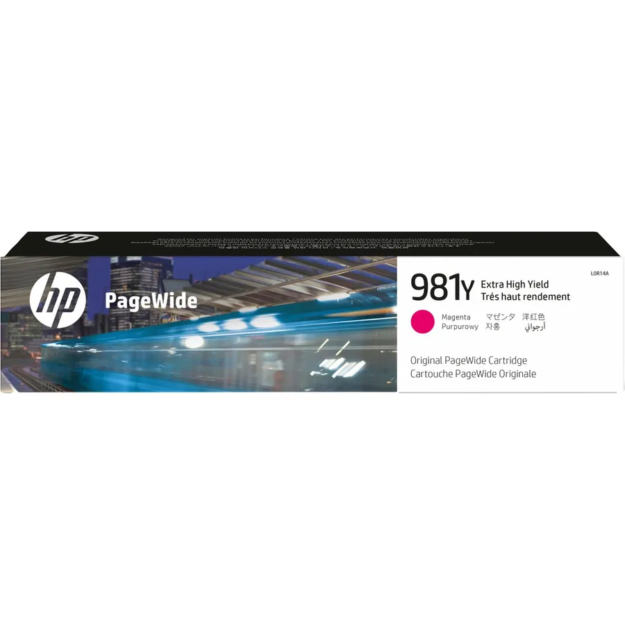 Mürəkkəb kartric HP 981Y çox yüksək tutumlu Magenta PageWide (L0R14A)