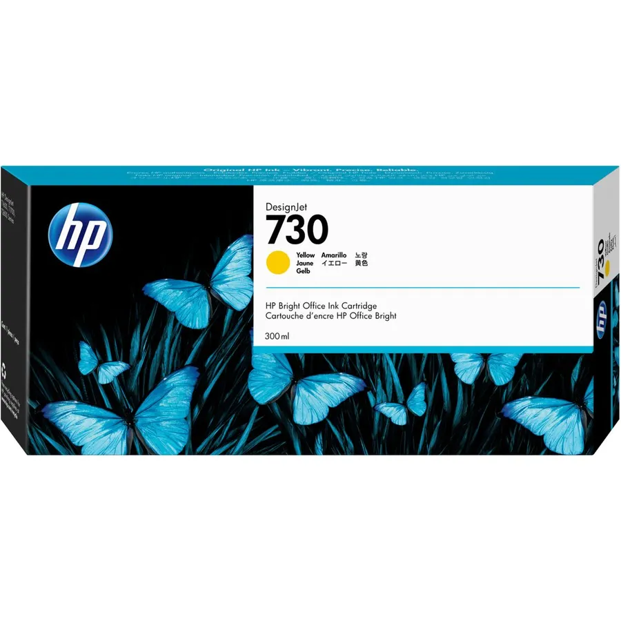 Mürəkkəb kartric HP 730 300 ml Yellow DesignJet (P2V70A)