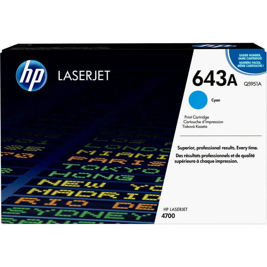 Toner kartric HP 643A Cyan LaserJet (Q5951A)
