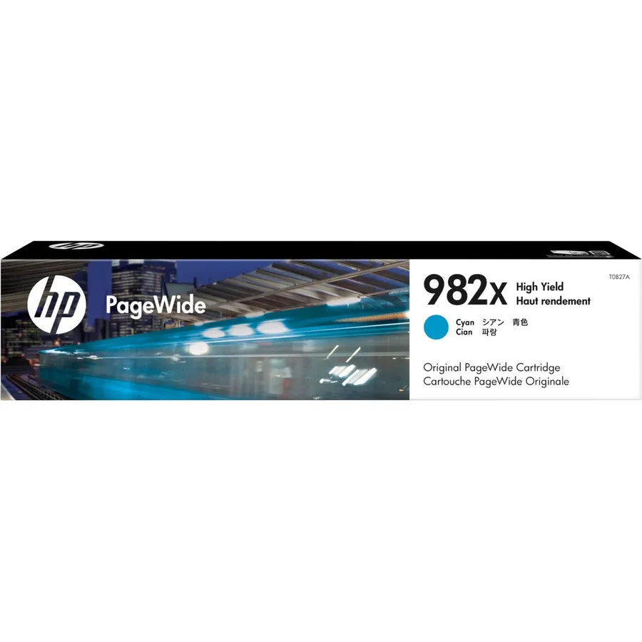 Mürəkkəb kartric HP 982X yüksək tutumlu Cyan PageWide (T0B27A)