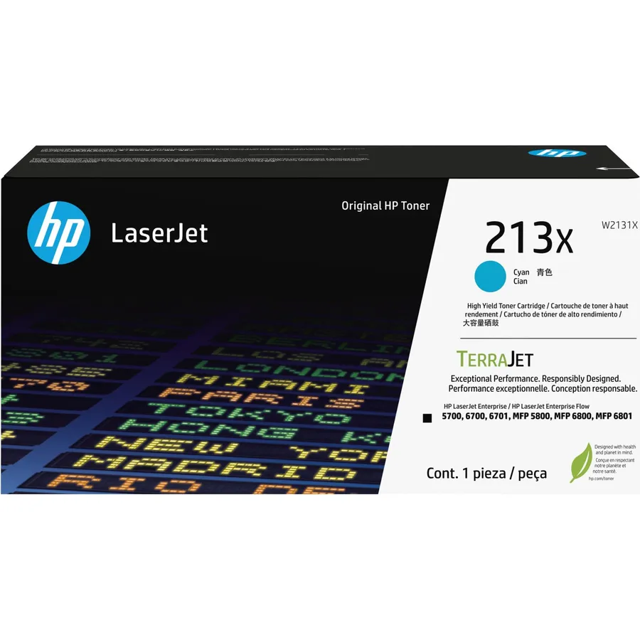 Toner kartric HP 213X Cyan LaserJet (W2131X)