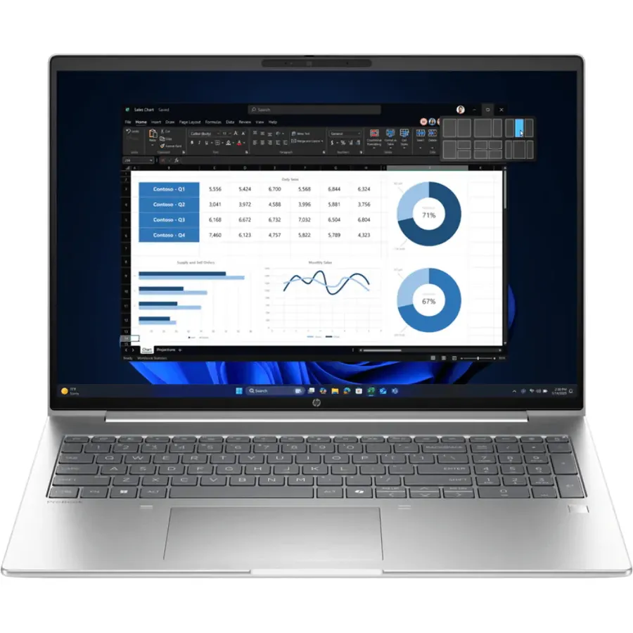 Noutbuk HP ProBook 4 G1a 16" R5-220 16 8GB, 512GB SSD (B39WJAT)