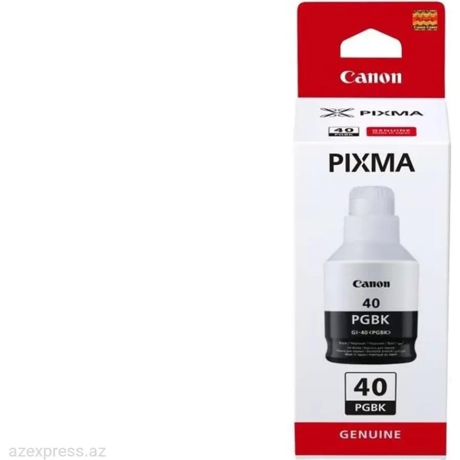 Mürəkkəb Canon Black GI-40 170 ml (3385C001)