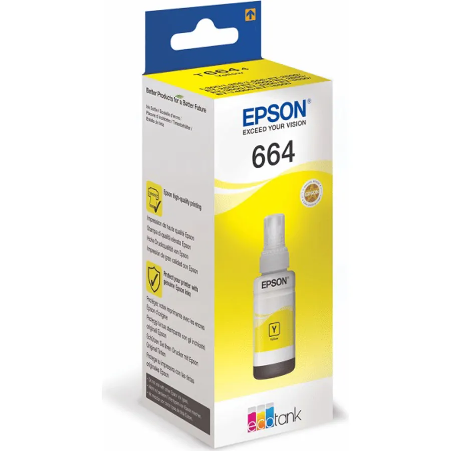Mürəkkəb Epson L100 Yellow 70 ml (C13T66444A)