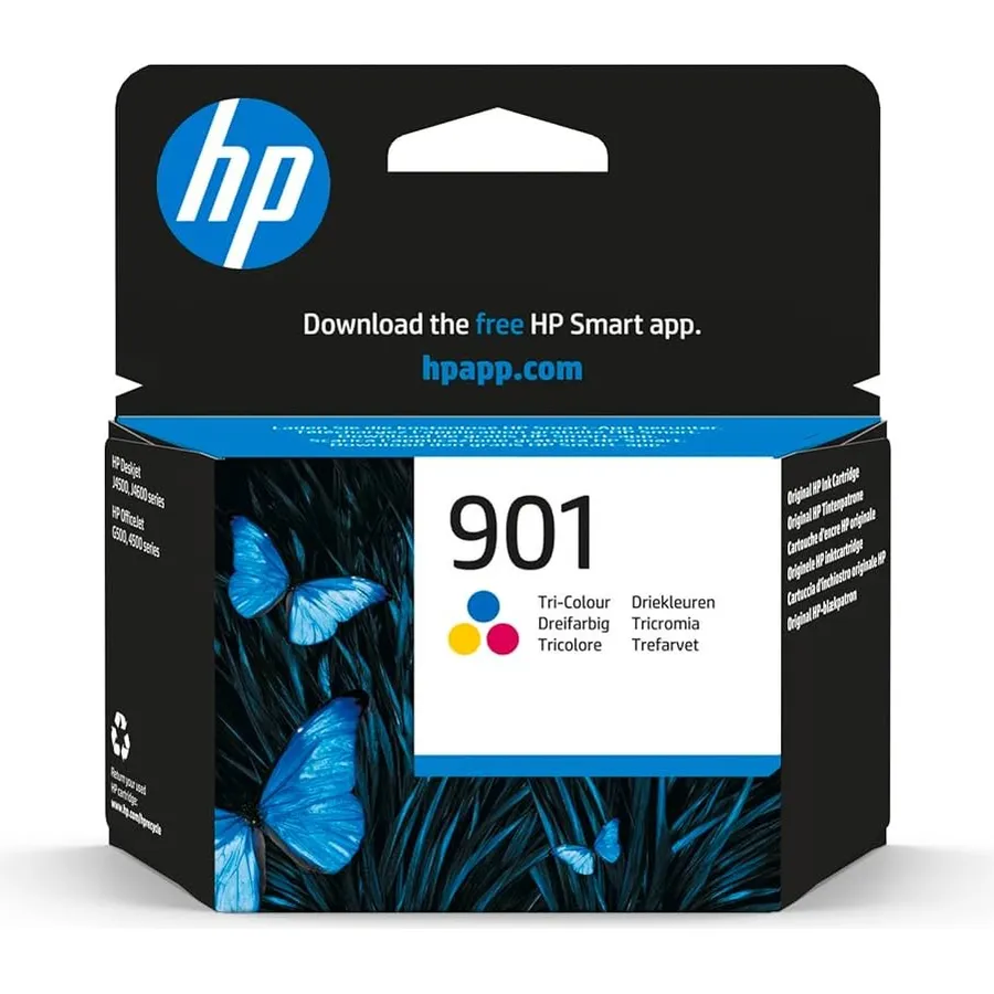 Mürəkkəb kartric HP 901 Tri-colour Cyan/Magenta/Yellow (CC656AE)