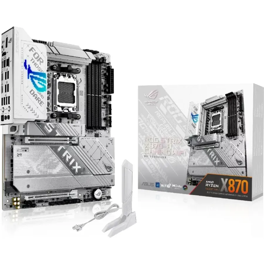 Ana plata ASUS ROG Strix X870-A GAMING WIFI AM5 AMD X870 4xDDR5 4xM.2 2xSATA Wi-Fi 7 BT 5.4 ATX (90MB1IF0-M0EAY0)