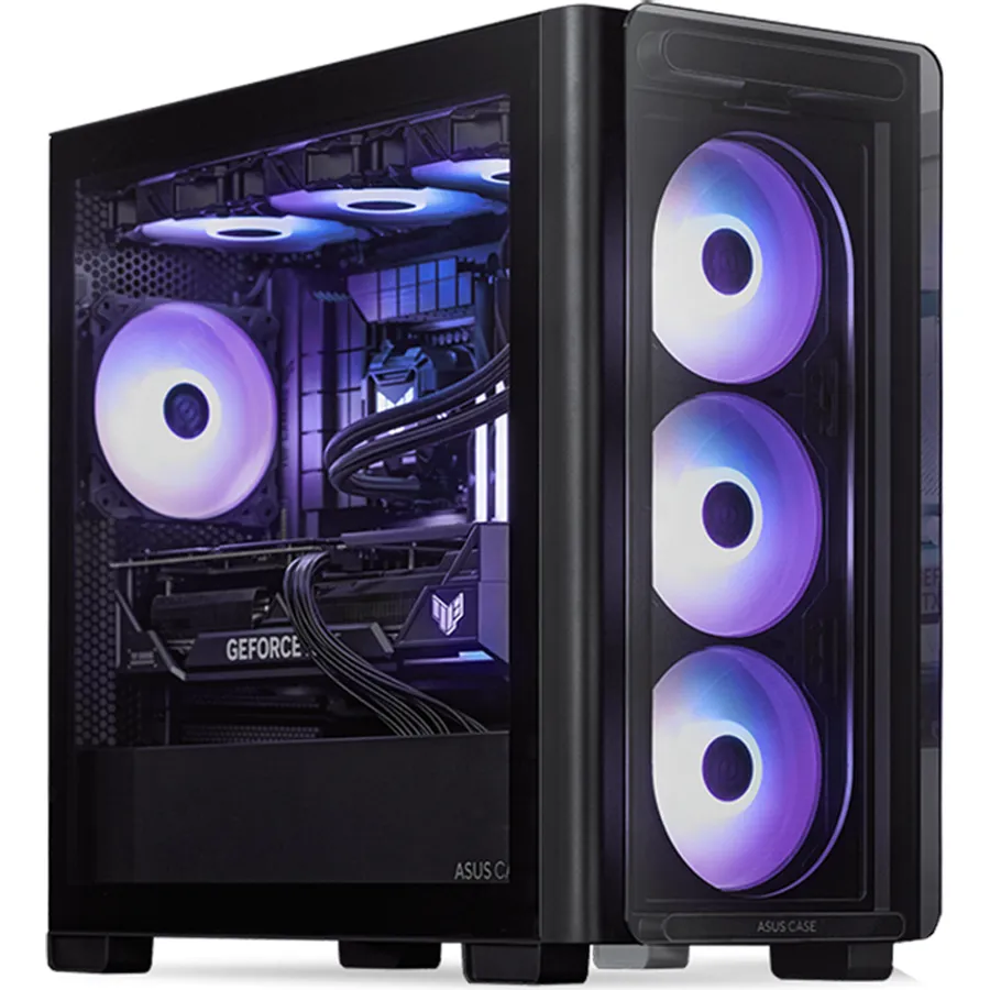 Korpus ASUS A23 Plus, Micro-ATX, 4x ARGB fan (90DC00K0-B19010)