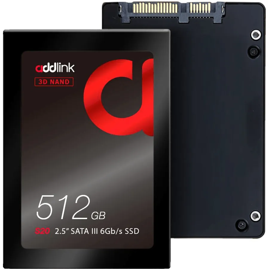 SSD Addlink 512GB 2.5” SATA III 6Gb/s (ad512GBS20S3S)