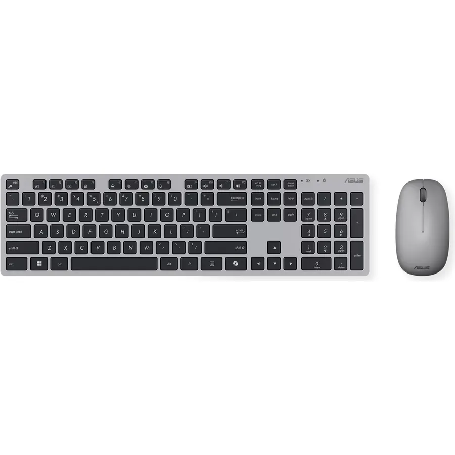 Klaviatura və mouse dəsti ASUS W5000 simsiz, boz (90XB0430-BKM330)