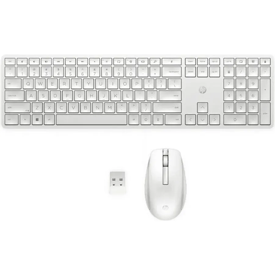 Klaviatura və mouse dəsti HP 655 White 860P8AA