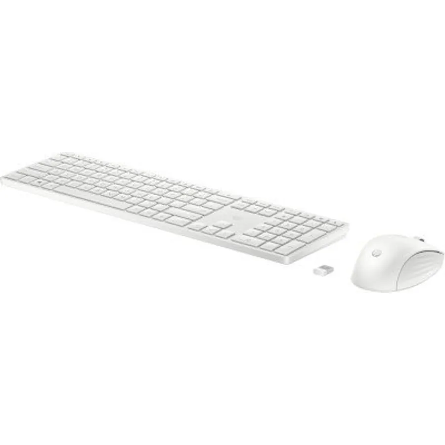 Klaviatura və mouse dəsti HP 650 ağ (4R016AA)