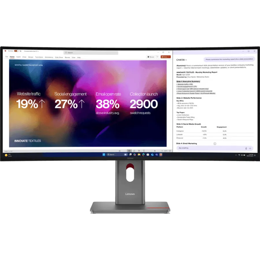 Monitor Lenovo ThinkVision P40WD-40 (64B4XAT1EU)