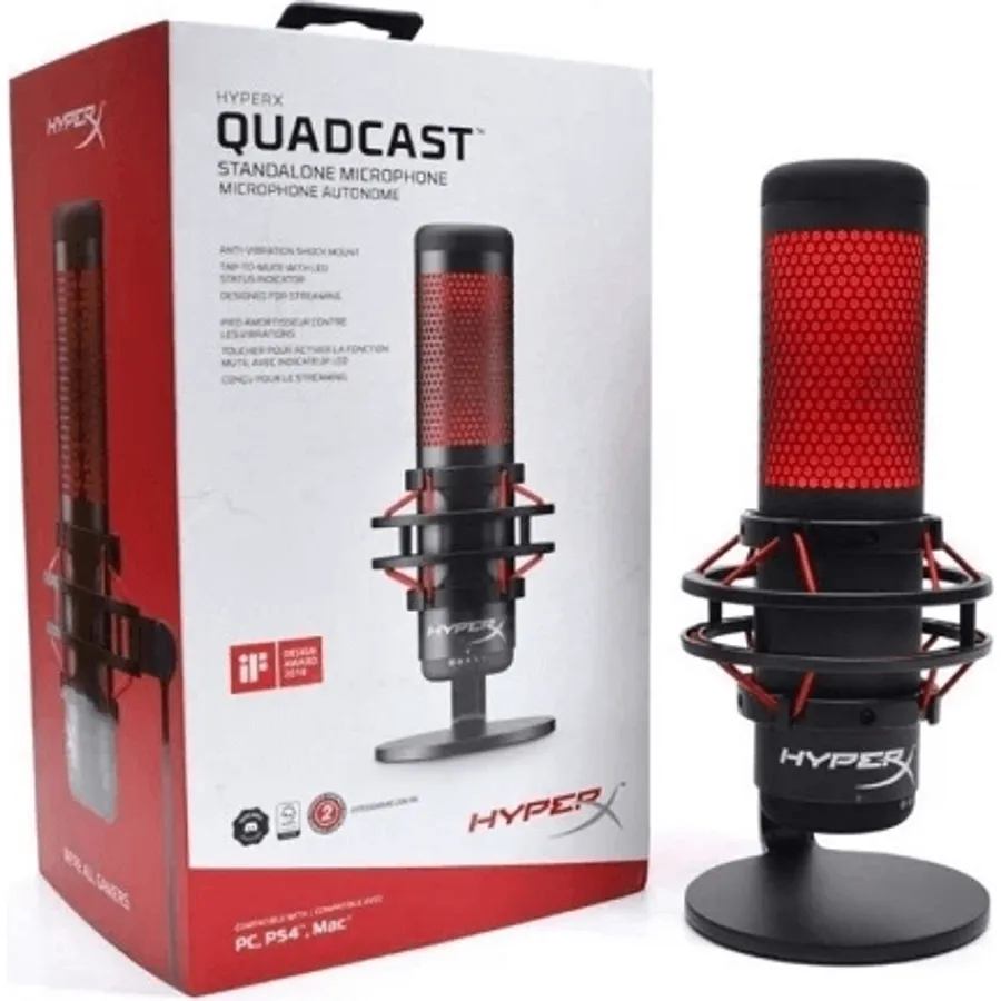 Mikrofon HyperX QuadCast (4P5P6AA)
