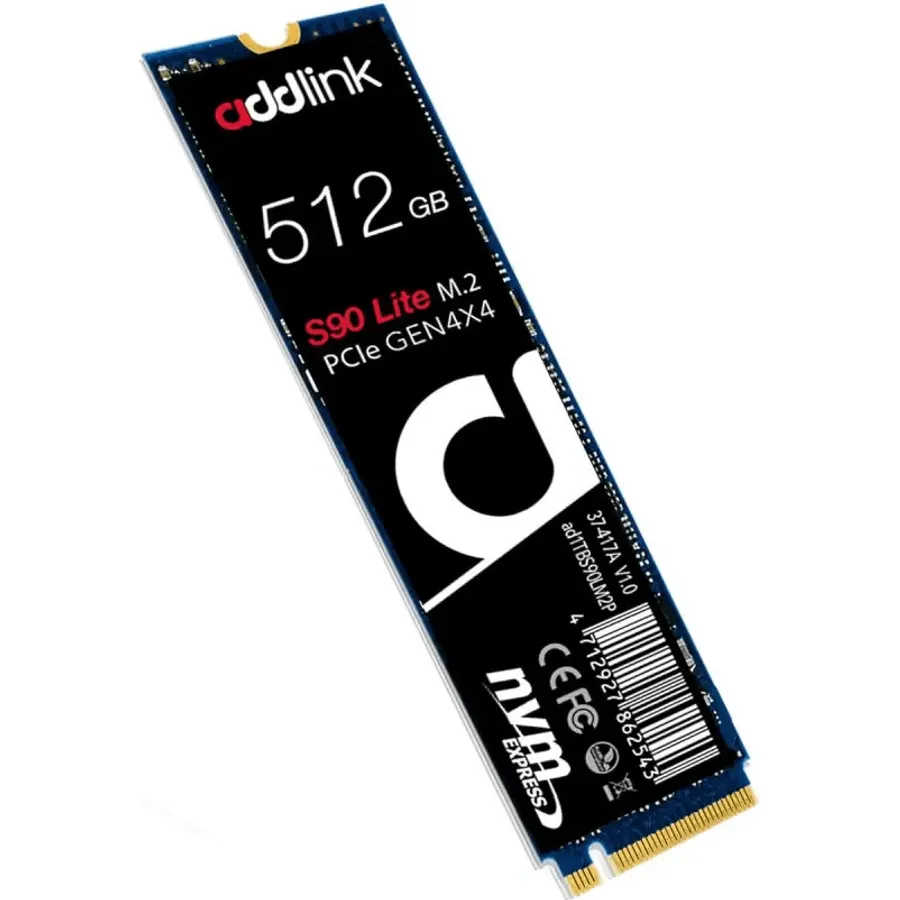 SSD Addlink 512GB M.2 2280 PCIe GEN4X4 ad512GBS90LTM2P