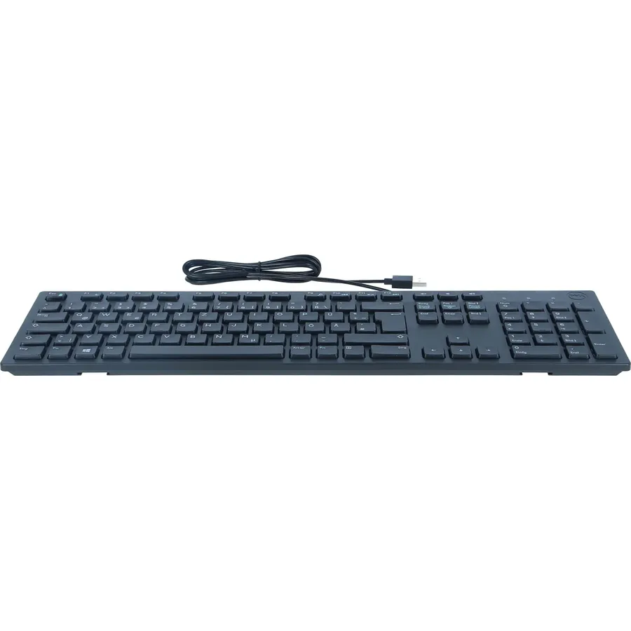 Dell KB216, klaviatura, USB, alman QWERTZ, qara (580-ADHE)