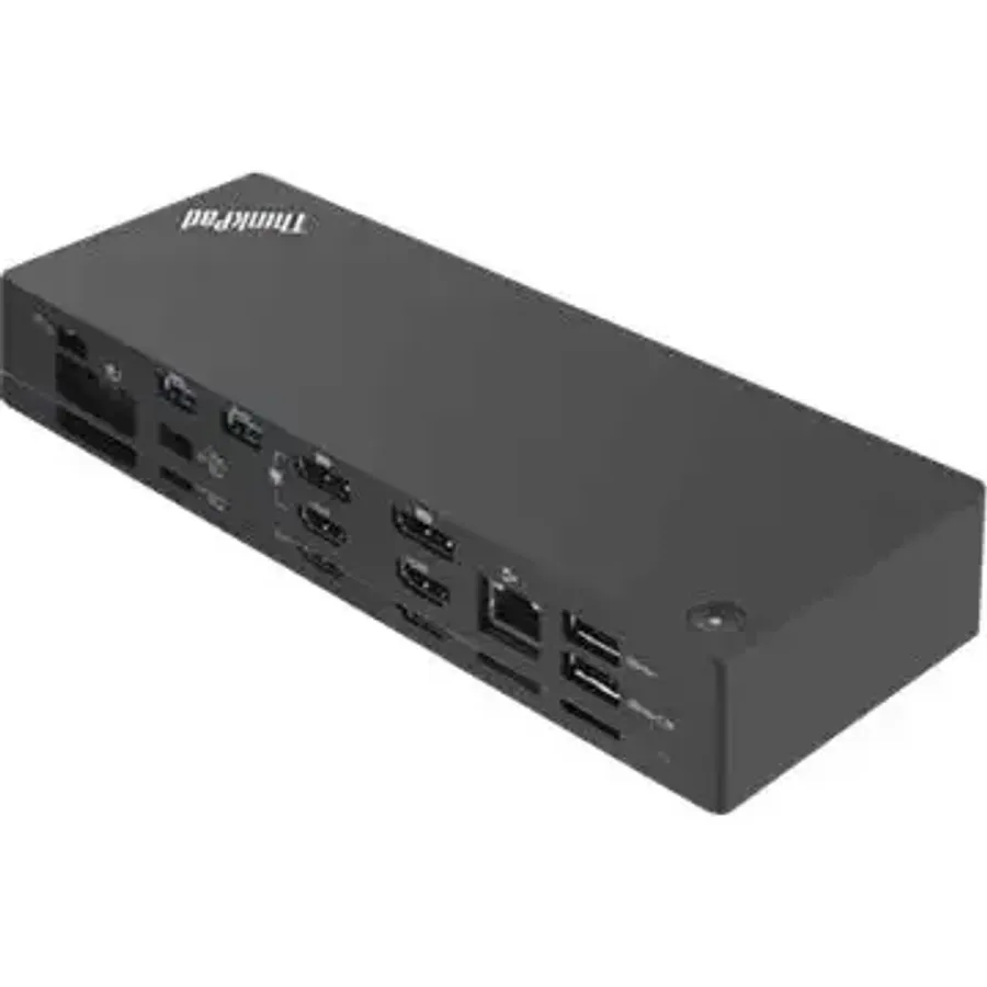 Lenovo ThinkPad Thunderbolt 3 Workstation Dock, Port replicator, Thunderbolt 3, 2 x HDMI, 2 x DP, Thunderbolt, 1GbE (03X7538)