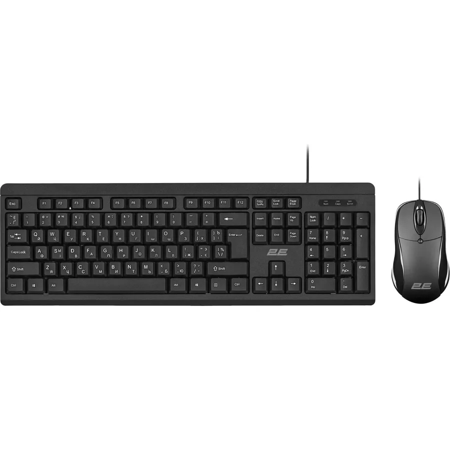 Klaviatura və mouse dəsti 2E MK401 USB Black (2E-MK401UB)