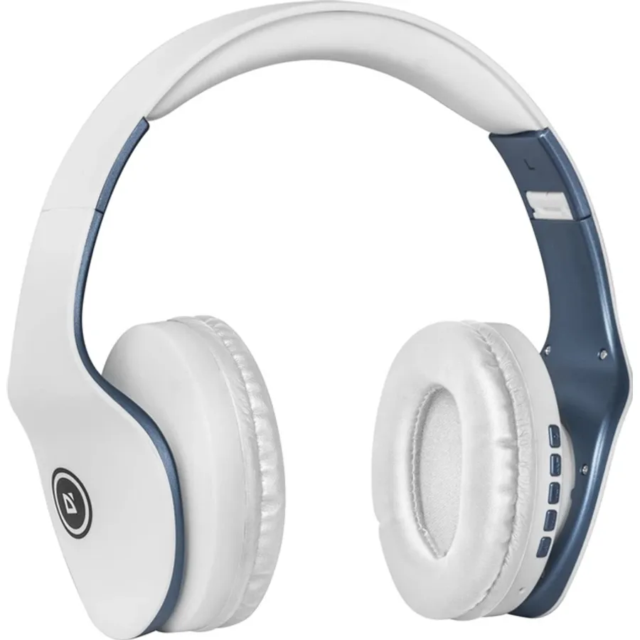 Qulaqlıq Defender FreeMotion B525, Bluetooth, ağ-mavi