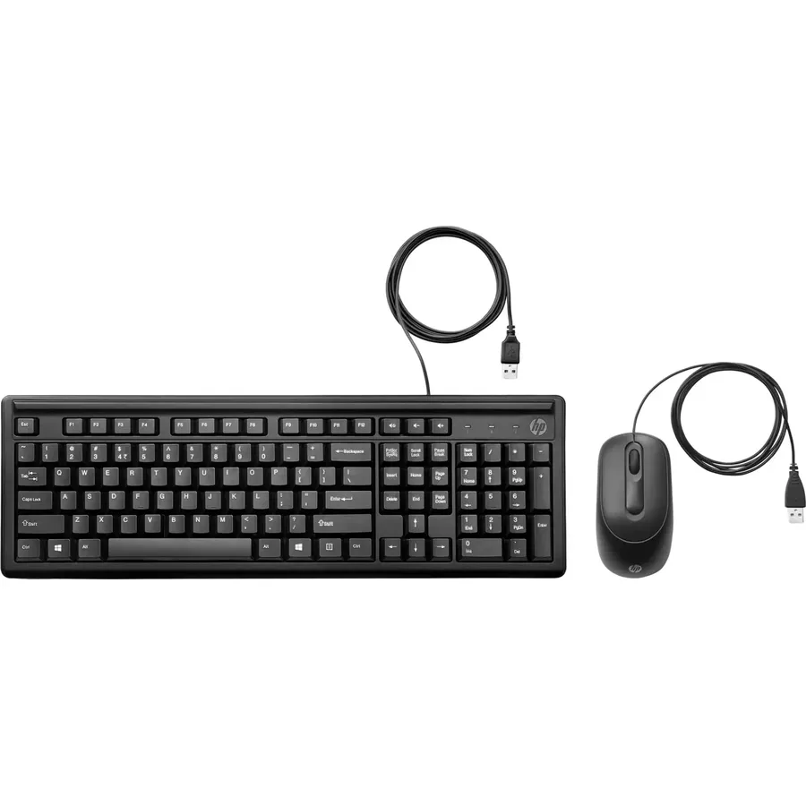 HP klaviatura və siçan dəsti, USB, alman, qara (6HD76AAABD)