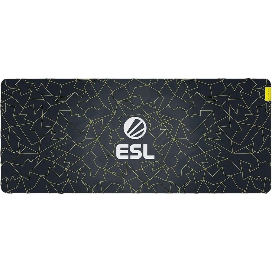 Gaming mousepad Razer Gigantus V2 ESL ED XXL (940x410x4mm) Black-Yellow (RZ02-03332500-R3M1)