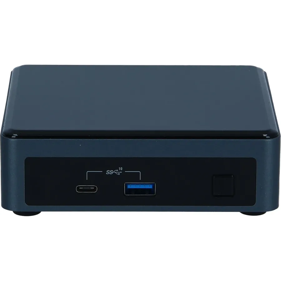 Intel Next Unit of Computing 10 Performance kit, Barebone, mini PC, 1 x Core i5 10210U / 1.6 GHz, RAM 0 GB, UHD Graphics, GigE, WLAN: (BXNUC10I5FNKN2)