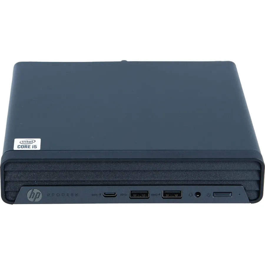 HP ProDesk 400 G6, Mini desktop, Core i5 10500T / 2.3 GHz, RAM 8 GB, SSD 256 GB, NVMe, UHD Graphics 630, GigE, WLAN: Bluetooth 5.0 (23H18EAABD)
