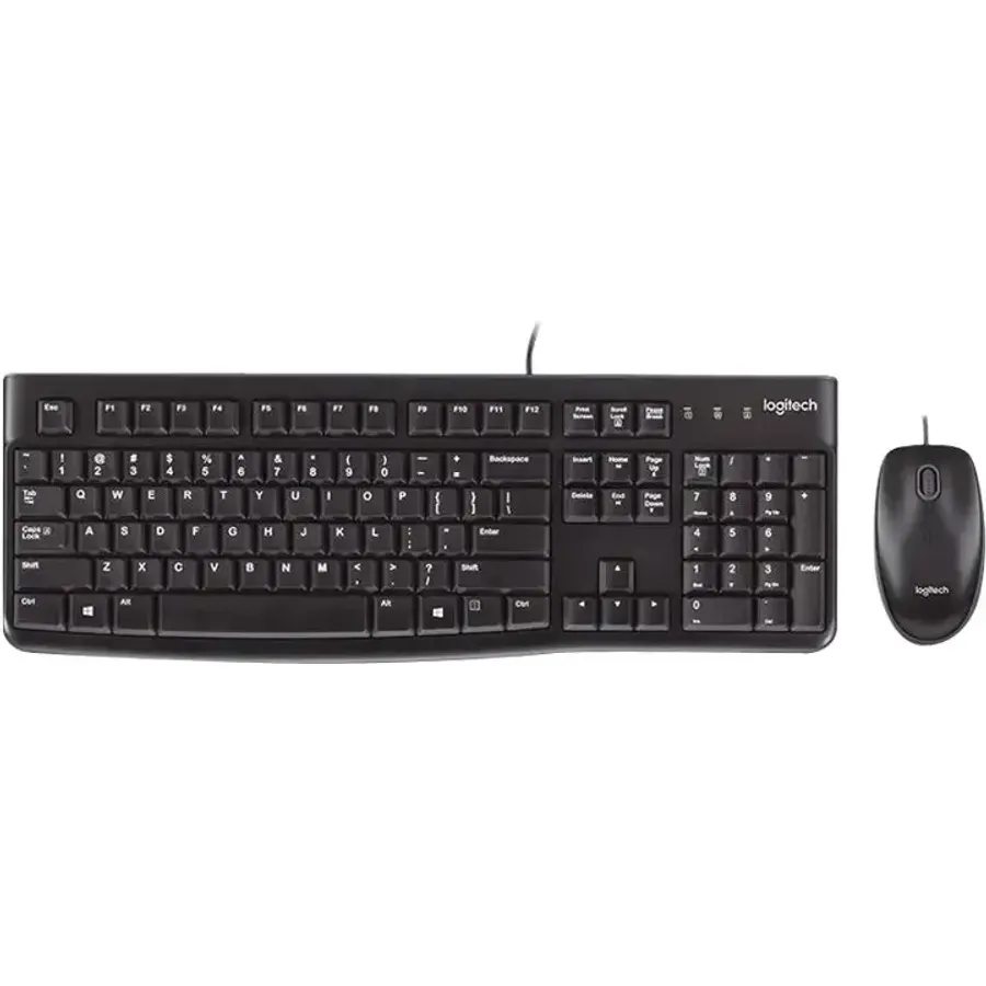 Logitech Desktop MK120, Keyboard and mouse set, USB, French (920-002539)