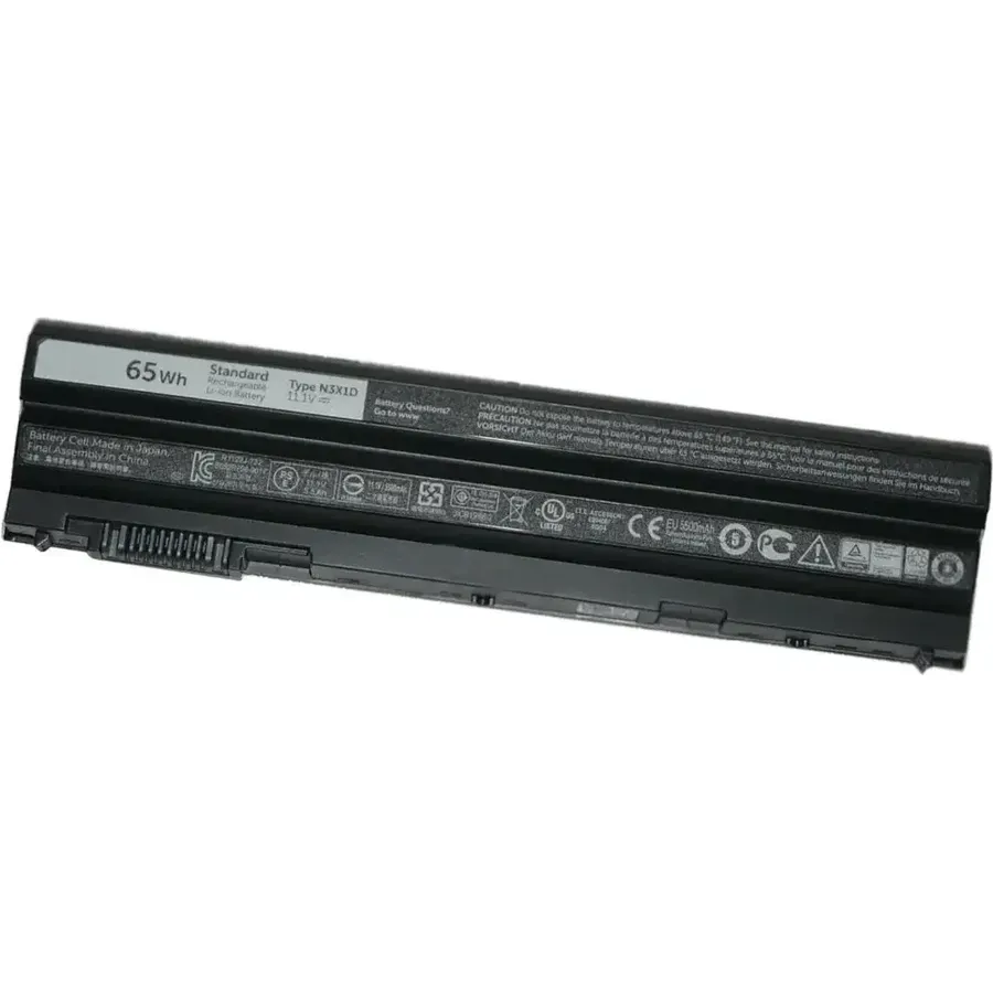 DELL Primary Battery, Laptop battery, 1 x Lithium Ion 6-cell 65 Wh (N3X1D)