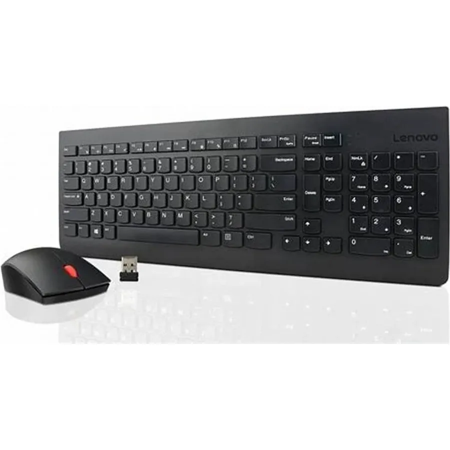 Lenovo Essential Wireless Combo, klaviatura və siçan dəsti, simsiz, 2.4 GHz, alman, QWERTZ (4X30M39472)