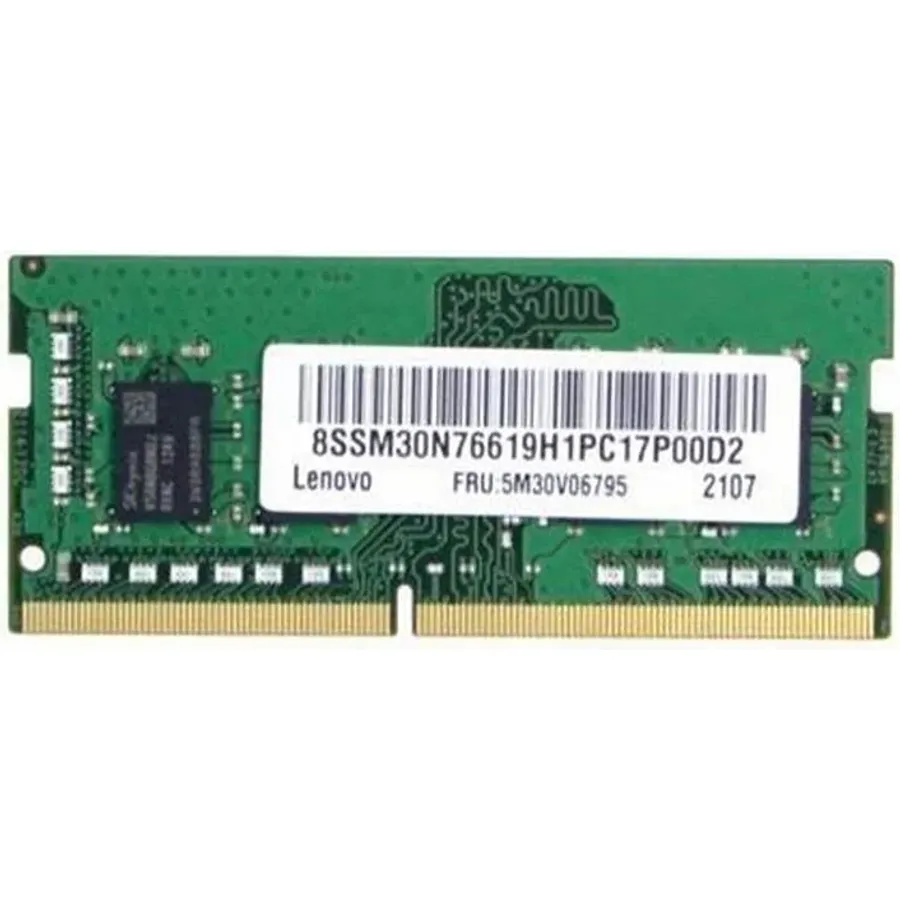 Lenovo 8 GB, 1 x 8 GB, DDR4 3200 MHz SoDIMM (5M30V06795)