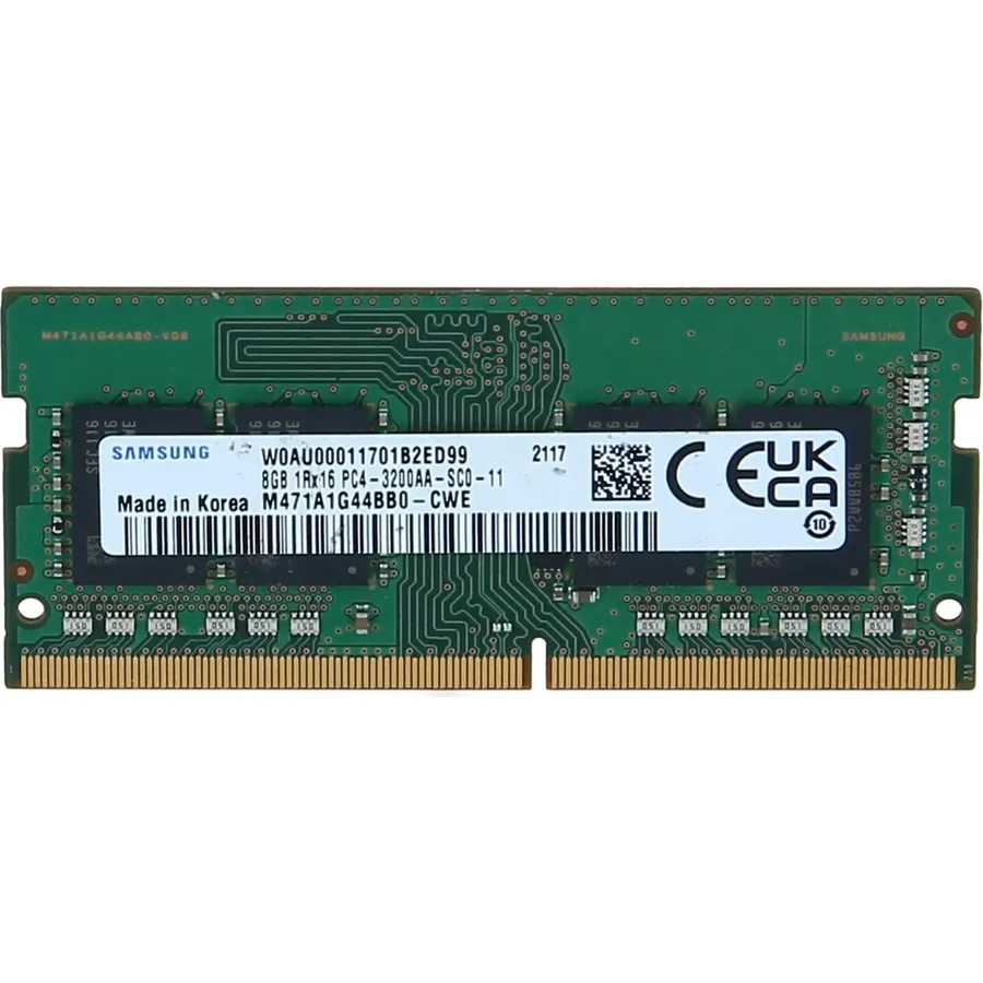 Samsung DDR4, module, 8 GB, DIMM 288-pin, 3200 MHz (M471A1G44BB0-CWE)