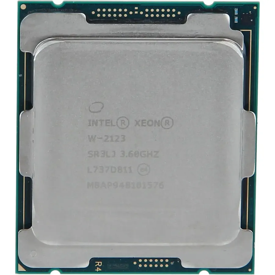 Intel Xeon W-2123 4-Core 3.60GHz (3.90GHz Boost 120W) (SR3LJ)